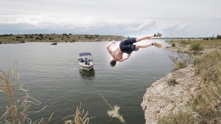 WE FOUND THE SKETCHIEST CLIFFS! *extreme*