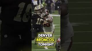 GAMEDAY: SAINTS VS BRONCOS