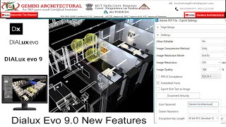 Dialux Evo 9 New Features Document and Password (Gemini Architectural)