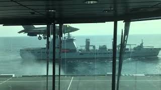 Aterrizaje de F-35 en HMS Queen Elizabeth