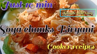 Instant Pot Soya Chunks Pulao | Meal maker | High Protein Vegetarian Pulao/