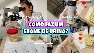 BIOMEDVLOG23: Aula Prática de Urina 🔬🧪