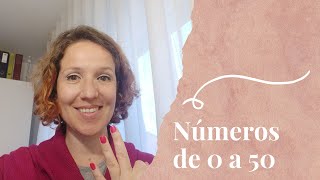 A1 - números de 0 a 50 (zero a cinquenta)