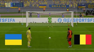 FIFA 23 | UKRAINE VS BELGIUM - EURO 2024 GERMANY | PENALTYSHOOTOUT | GAMEPLAY PC