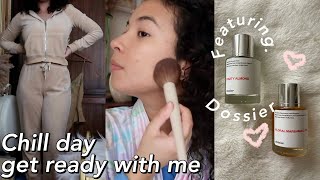 Chill Day GRWM featuring: Dossier