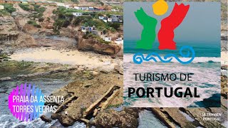 PRAIA DA ASSENTA TORRES VEDRAS VISIT PORTUGAL DRONE 4K