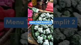 Menu Takjil Komplit 2 #takjil #takjilramadan #takjilpuasa #shorts