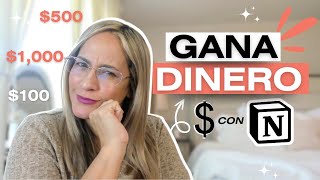 Gana dinero con Notion, vende tus plantillas y genera ingresos 💰