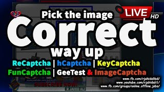 Pick the image that is the correct way up | Solve  FunCaptcha | Make Money online at home