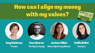 How can I align my money with my values?