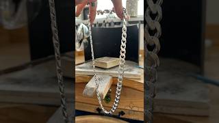 Bottlebee: Repairing A Silver Curb Chain