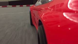 Onboard camera on RC touring car