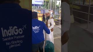 Nagpur Airport ✈️ पर सैय्यद नूरानी मिया अशरफी 💚 MashaAllah #tranding #shortvideos