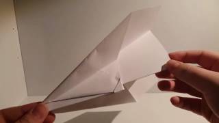 How to make a paper airplane