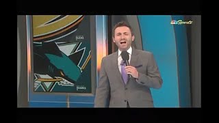 The Incomparable Brodie Brazil sings SJ Sharks players personal goal songs!  (1/27/20)