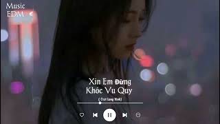 Xin Em Đừng Khóc Vu Quy ( Music EDM ) - Đạt Long Vinh || Đừng nhìn nhau chi mà hoen lệ bờ mi ~ lofi