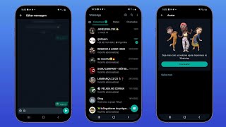 SAIU! NOVO WHATSAPP AMOLED LITE COM NOVA FUNÇÃO DE EDITAR AS MENSAGEM ENVIADAS 😳