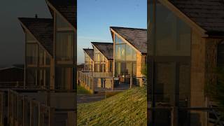 Golden hour at LUXURY LODGES in Lancashire! #luxuryliving #ukhikers