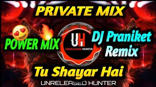 Tu_Shayar_Hai_-_Private_Mix_-_DJ_SONG__ #Tushayarhai #privatemix