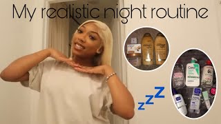 MY REALISTIC NIGHT ROUTINE **lets get ready for bed** | Shalaya Dae