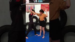 Tự Vệ Nữ Bị Nắm Tóc Sau #shorts #vothuat #kungfu