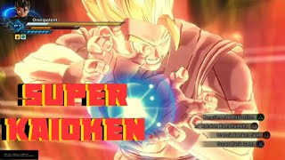 Xenoverse 2 Combo Super Kaioken Burning Shot Blast