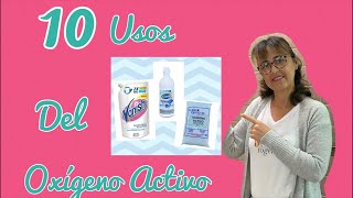 10 Usos del Oxígeno Activo #limpieza #envivo