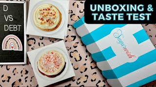 Unboxing & taste testing Sugarwish cookies 🍪 (happy mail from @GoldenGirlBudgets💌)