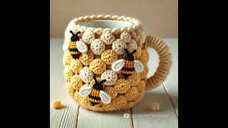 Cozy Crochet Mug Cozy Designs (share ideas) #crochet #mug #cozy #design