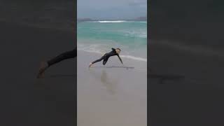 That Hurt. Big Fail on the BoogSkim #shorts #fail #catchsurf #skimboarding #boogskim