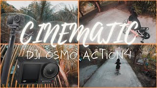 DJI OSMO ACTION 4 ADVENTURE PACK (SLOW MOTION & CINEMATIC TEST)