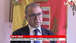 Cava de' Tirreni. Nunzio Senatore di nuovo vice sindaco: "Priorità alle Opere Pubbliche"