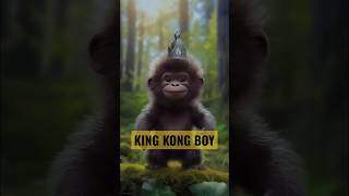 KING KONG BOY | #cute #youtubeshorts  #trending #kingkong #2023 #viral #shorts #shortsfeed #ai