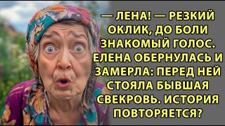 Обернувшись, Лена встала как вкопаная, она увидела перед собой бывшую свекровь