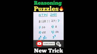 Missing Number Reasoning Tricks | Find Next Number Amazing Puzzle | Reasoning | Exam India |#Shorts