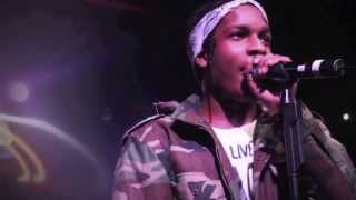 ASAP ROCKY performs  in Milwaukee (live at The Rave)