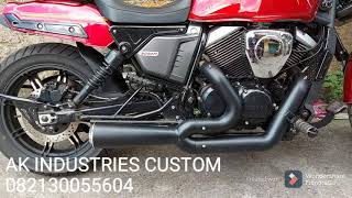 Suara Knalpot Benelli Keeway 250FI Geronimo by AK Industries