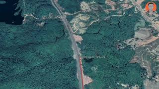 tour online vientiane to vangvieng animation from google Earth