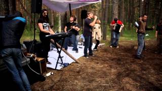 ЧеПэ - Москва (Rammstein cover 4,07,15 Live in forest)