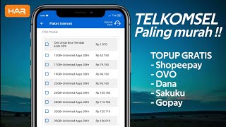 Aplikasi Pulsa/Kuota Data Murah Meriah, Telkomsel Paling Murah