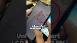 abis ganti LCD masih ada notifikasi layar penting #unknownparts #NotifikasiLCD #iPhone13promax