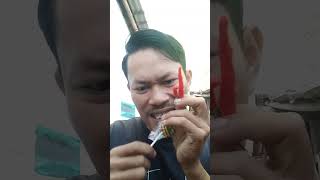 #shorts Makan permen lolipop pake cabe rawit