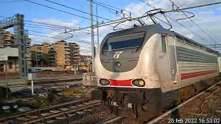 LIS con doppia E402b livrea IC per recuperare le carozze del ORIENT EXPRESS!!!