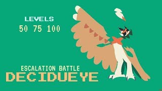 POKÉMON SHUFFLE MOBILE | Decidueye Levels 50, 75, 100 | EB