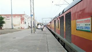 (03308) Ganga Sutlej Express Special (Firozpur - Dhanbad) Arriving At Ludhiana Junction.!