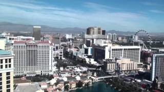 Las Vegas Cosmopolitan Terrace Suite Room view