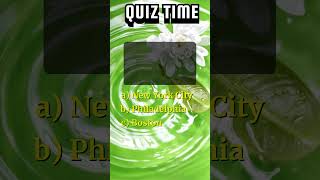 What is the US national gemstone #quiz #quizwhizchannel #trivia