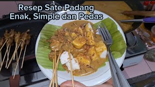 RESEP SATE PADANG YANG ENAK, MUDAH, DAN ANTI GAGAL