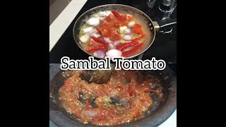 Sambal Tomato (mudah, senang, sedap dan simple)