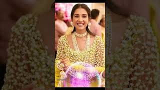 Haldi Ceremony 🌻 of #radhikamerchant & #anantambani #couple #ambaniwedding #haldiceremony #trending